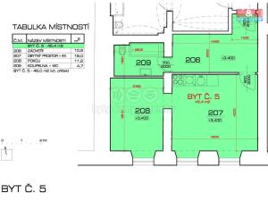 Prodej bytu 2+kk, Třebechovice pod Orebem, Masarykovo náměstí, 48 m2