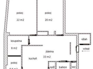 Prodej bytu 3+1, Praha - Nové Město, Jungmannova, 88 m2