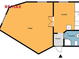 Pronájem bytu 1+1, Žatec, Šafaříkova, 54 m2