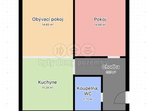 Prodej bytu 2+1, Havířov - Podlesí, Kosmonautů, 45 m2