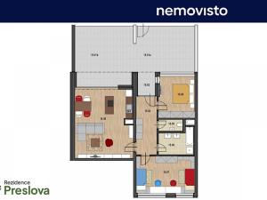 Prodej bytu 3+kk, Ostrava, Preslova, 87 m2