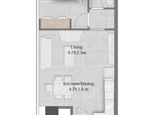 Prodej bytu 2+kk, Dubaj, Spojené arabské emiráty, 50 m2