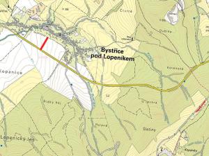Prodej pozemku pro bydlení, Bystřice pod Lopeníkem, 1243 m2