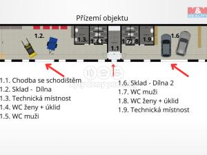 Prodej kanceláře, Kolín - Kolín IV, Havlíčkova, 465 m2