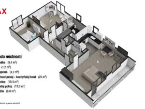 Prodej bytu 3+kk, Městec Králové, K.Havlíčka Borovského, 68 m2