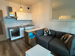 Pronájem bytu 1+kk, Praha - Vysočany, Podkovářská, 31 m2