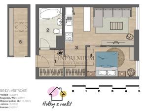 Prodej bytu 2+kk, Jesenice, K Šátalce, 41 m2