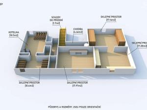 Prodej zemědělské usedlosti, Soběkury, 285 m2