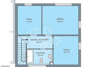 Prodej rodinného domu, Praha - Kyje, 108 m2