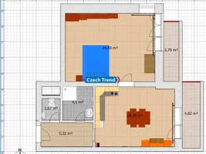 Pronájem bytu 2+kk, Hranice, Jižní, 70 m2