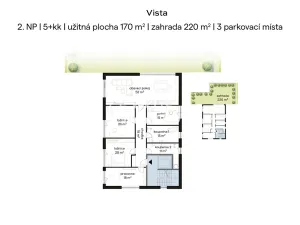 Prodej bytu 5+kk, Praha - Braník, Pod svahem, 170 m2