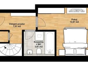 Prodej bytu 3+kk, Praha - Nové Město, Nekázanka, 79 m2