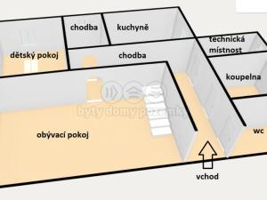 Prodej rodinného domu, Číchov, 105 m2