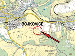 Prodej podílu pole, Bojkovice, 442 m2