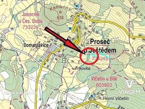 Prodej lesa, Proseč pod Ještědem, 2009 m2