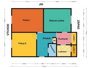 Prodej bytu 4+1, Brloh, 100 m2