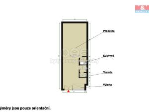 Pronájem obchodního prostoru, Plzeň - Doudlevce, Skupova, 51 m2