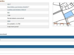 Prodej pozemku pro bydlení, Nové Město pod Smrkem, 2475 m2