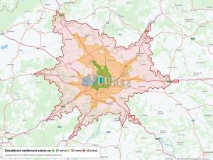 Pronájem bytu 2+kk, Praha - Holešovice, U průhonu, 46 m2