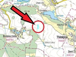 Prodej podílu pole, Třebějice, 1371 m2