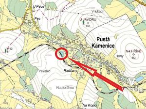 Prodej podílu zahrady, Pustá Kamenice, 1797 m2