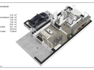 Prodej rodinného domu, Chrudim, Na Vazovce, 100 m2