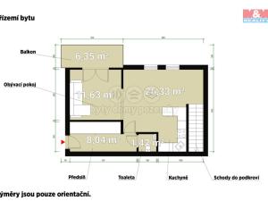 Prodej bytu 3+kk, Jesenice, Mezi Domy, 83 m2