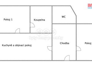 Pronájem rodinného domu, Kotvrdovice, 65 m2