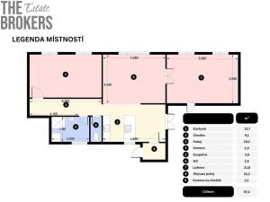 Pronájem bytu 3+kk, Rokytnice nad Jizerou - Horní Rokytnice, 97 m2