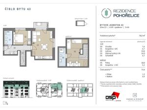 Prodej bytu 3+kk, Pohořelice, U Kasáren, 74 m2