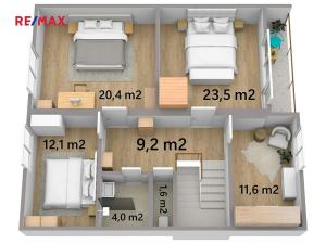 Prodej rodinného domu, Újezd, 280 m2