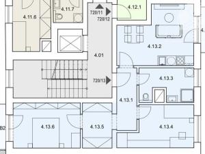 Prodej bytu 3+kk, Praha - Vysočany, Na výběžku, 73 m2