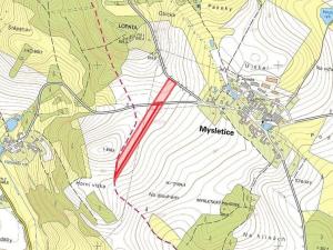 Prodej pole, Mysletice, 13597 m2