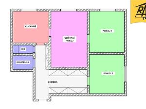 Prodej bytu 3+1, Trutnov, Palackého, 90 m2