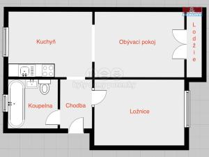 Pronájem bytu 2+1, Ostrava - Zábřeh, Čujkovova, 51 m2