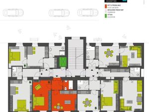 Pronájem bytu 2+kk, Praha - Žižkov, Řehořova, 43 m2