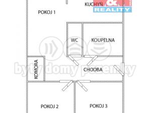 Pronájem bytu 3+1, Dlouhoňovice, Nádražní, 75 m2