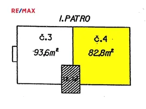 Prodej bytu 3+1, Rakovník, nábř. T. G. Masaryka, 82 m2