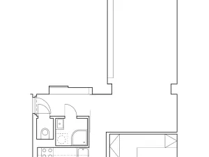 Pronájem bytu 2+1, Praha - Žižkov, Pod lipami, 50 m2