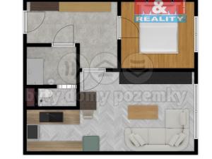 Prodej bytu 2+kk, Žatec, Dr. Václava Kůrky, 40 m2