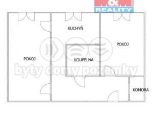 Prodej bytu 2+1, Ostrava - Hrabůvka, Dr. Martínka, 54 m2