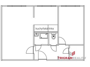 Pronájem bytu 2+1, Hradec Králové - Slezské Předměstí, Uhelná, 56 m2