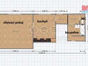 Pronájem bytu 1+1, Čermná nad Orlicí - Malá Čermná, 65 m2