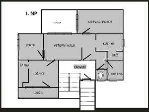 Pronájem rodinného domu, Ostrava - Plesná, Na Milířích, 105 m2