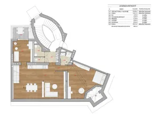 Prodej bytu 4+kk, Praha - Karlín, Pobřežní, 163 m2