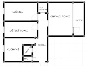 Prodej bytu 3+1, Horní Bříza, U Vrbky, 65 m2