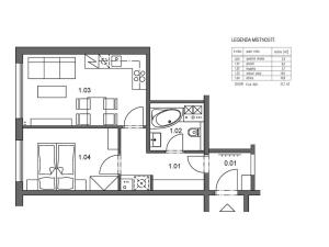 Pronájem bytu 2+kk, Praha - Horní Měcholupy, Boloňská, 37 m2