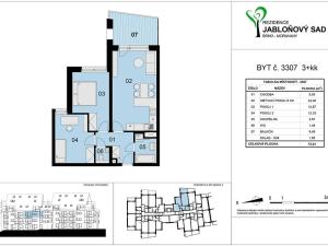 Pronájem bytu 3+kk, Moravany, Višňová, 72 m2