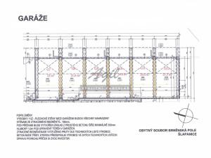 Pronájem garáže, Šlapanice, 20 m2