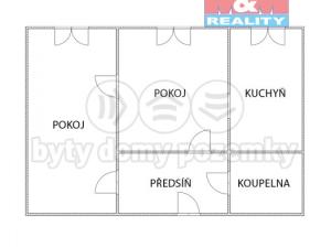 Prodej bytu 2+1, Paseka, 44 m2